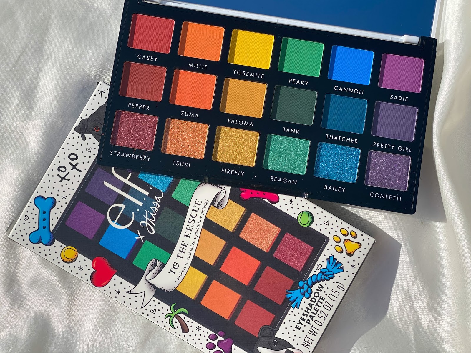 At vise Skygge Ydmyg Review and Swatches: E.L.F. X JKissa To The Rescue Eyeshadow Palette -  Tigranouhi